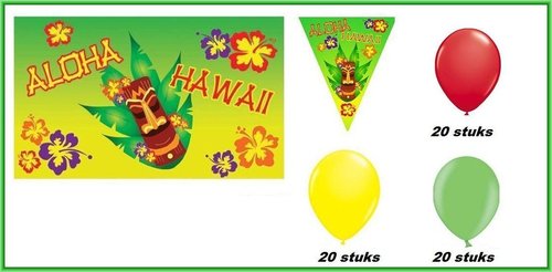 Hawai party set 3