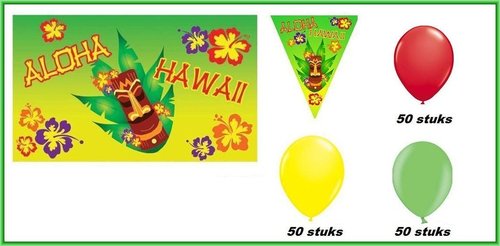 Hawai party set 4