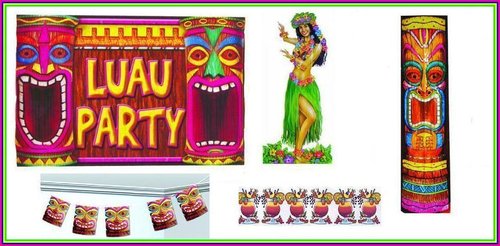 Luau party set 7