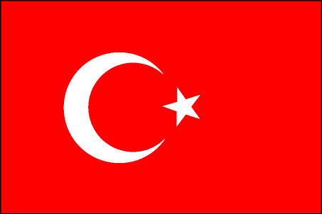 Vlag Turkije 90cm x 150cm