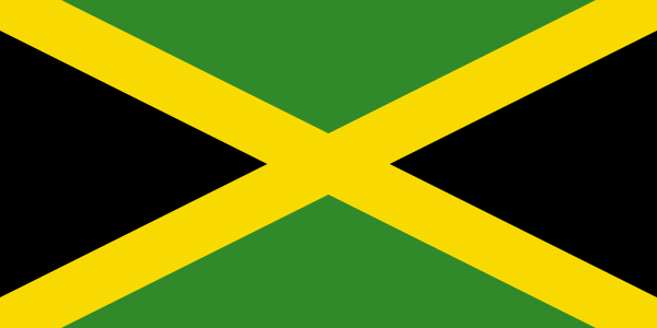 Jamaica vlag 90cm x 150cm