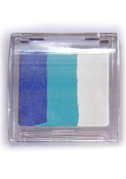 Aqua splitcake | d.blauw | groen | wit | 10g EU