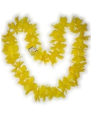 Hawaikrans geel per 120 stuks