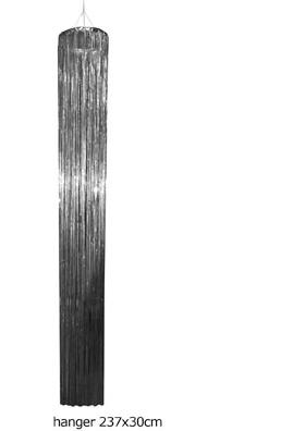 Super hanger zilver 237cm x 30cm