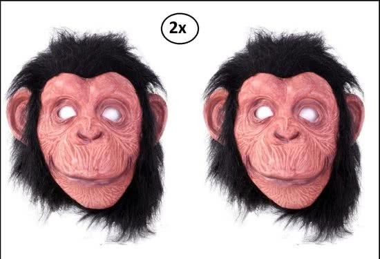 2x Masker Aap Chimpanzee