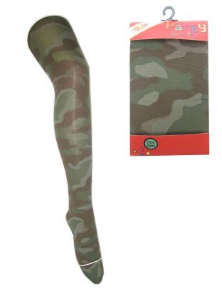 Camouflage print panty mt. one size