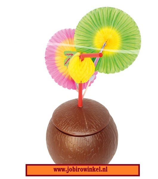 Hawaii Coconut cup met deksel