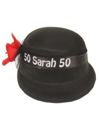 Hoedje "Sarah 50"vilt