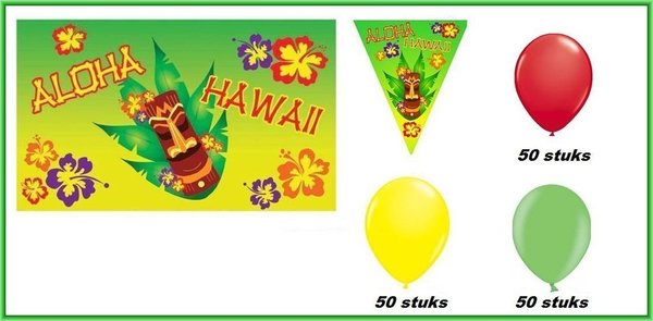 Hawai party set 4