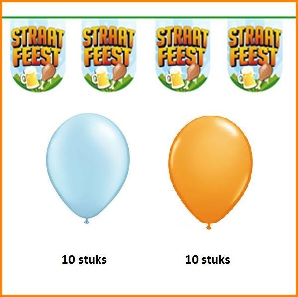 Straatfeest party set 1