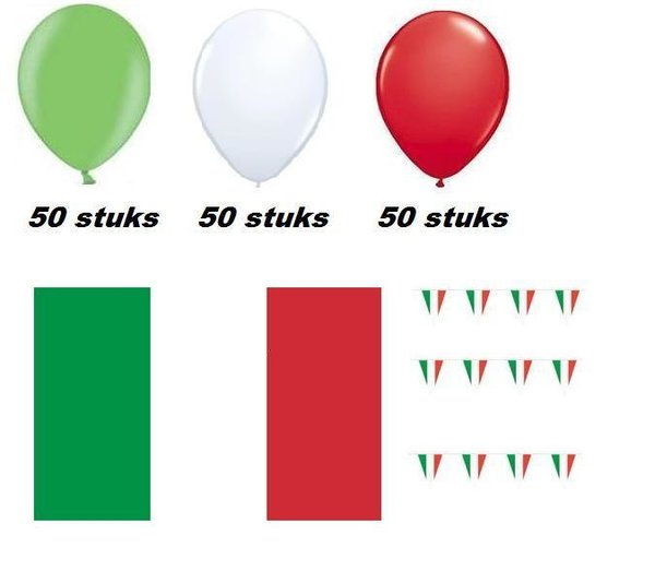 Italiaanse party set 10
