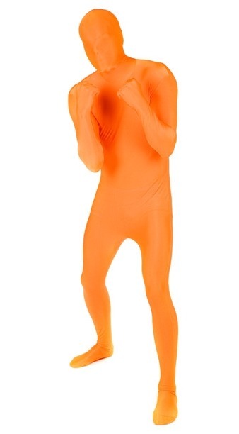 Morphsuits oranje mt L/XL