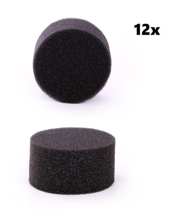 12x PXP Professional Colours Schminkspons zwart