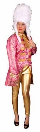 Brokaat op chic jas pink en goud mt.XL