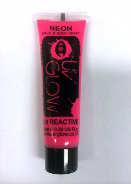 Neon Face & Body Paint 10 ml Pink