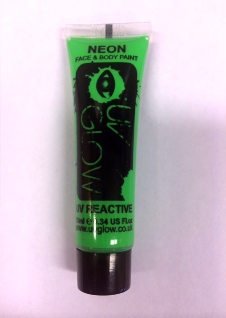 Neon Face & Body Paint 10 ml Groen
