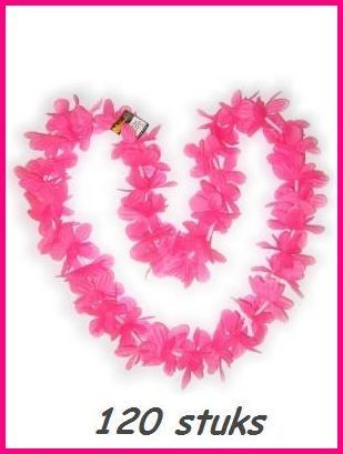Hawaikrans Pink per 120 stuks