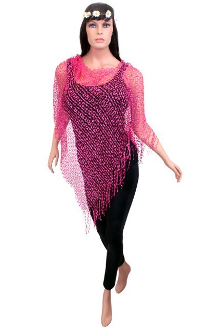 Poncho Toppers pink