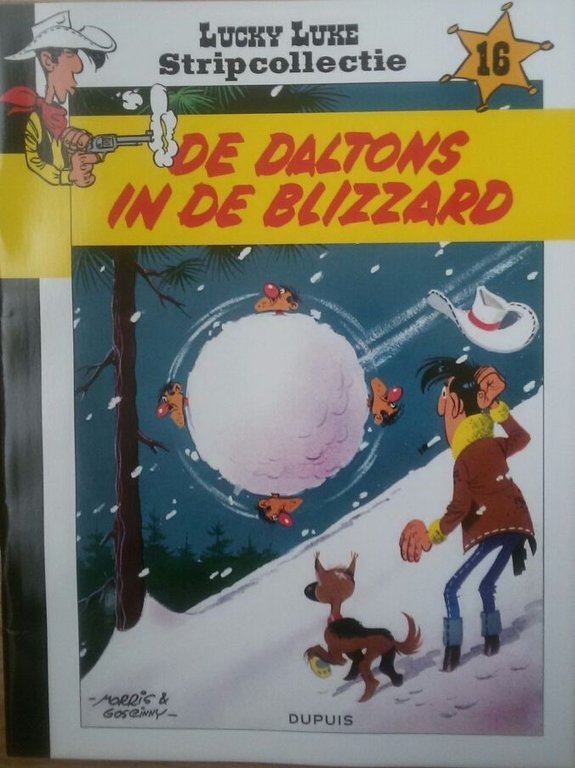 Lucky Luke De Daltons in de blizzard
