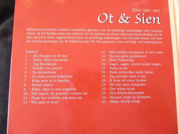 Zing mee met Ot & Sien + CD Deel 2