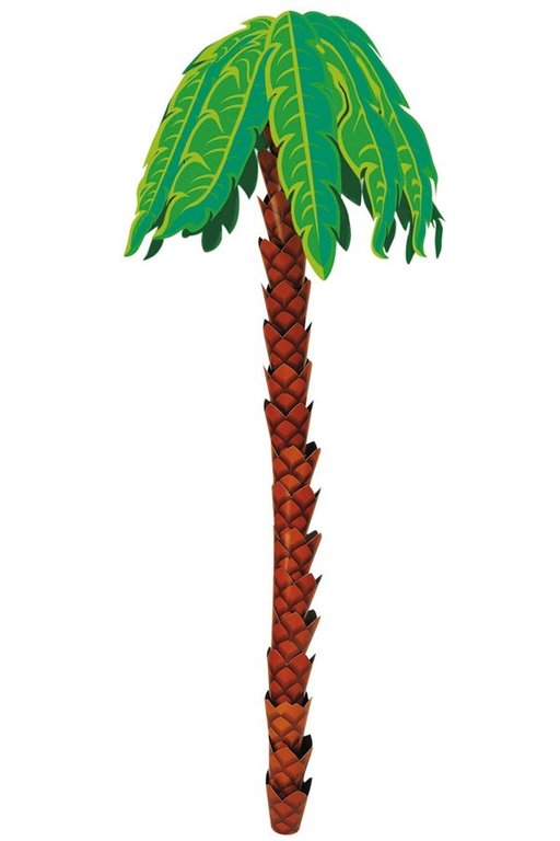 3D Palm Tree hanging decoration 240 x 81 cm