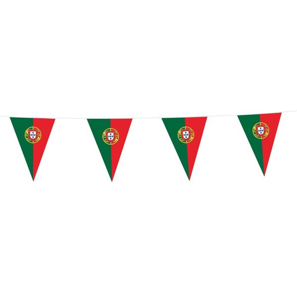 6x Vlaggenlijn Portugal 10 meter